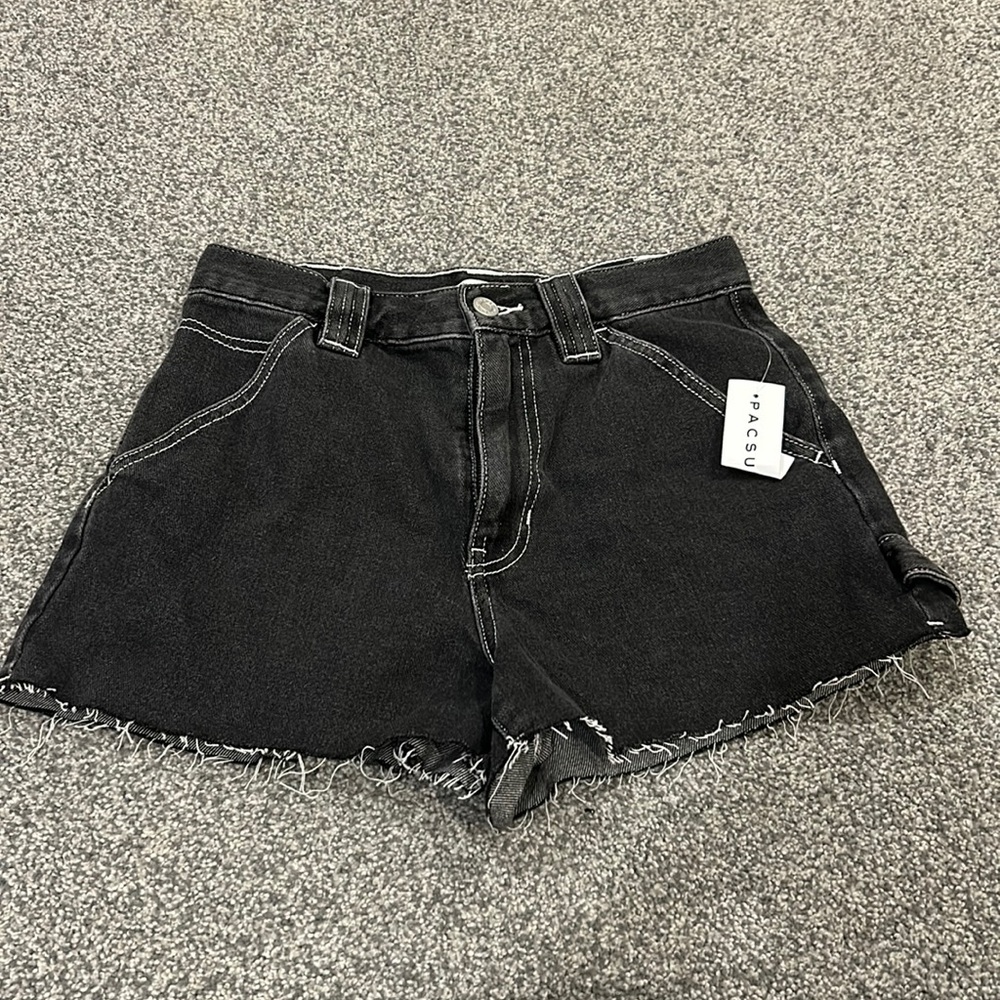 Pacsun Black Jean Shorts - Size 26